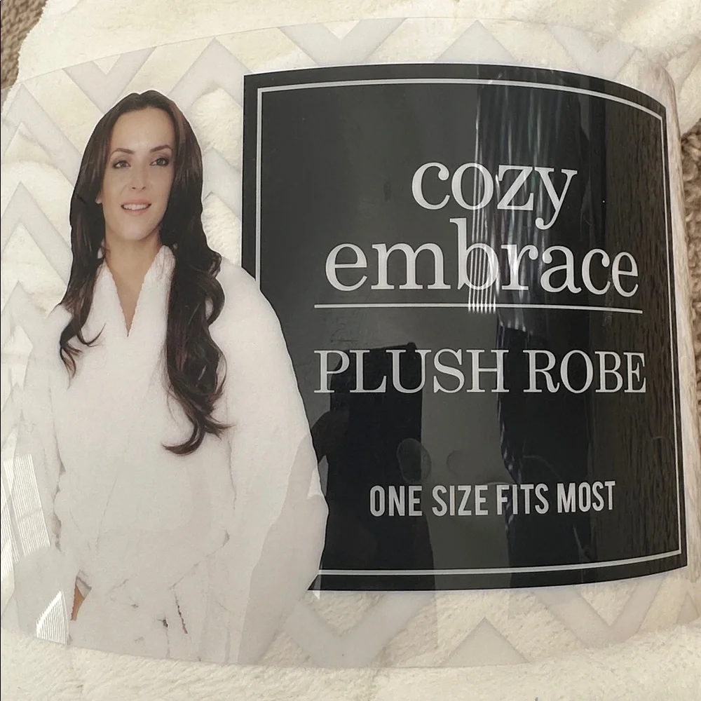 Cozy Embrace Plush Robe by Blue Star Company.